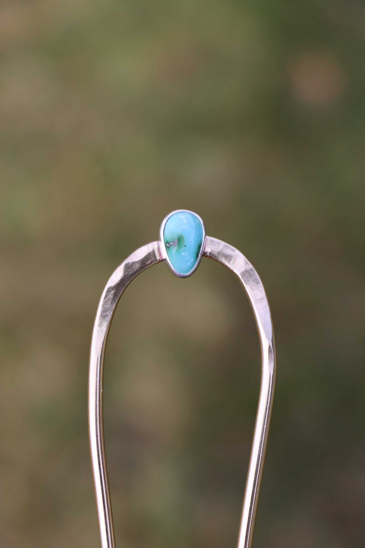 Turquoise Hair Fork #2