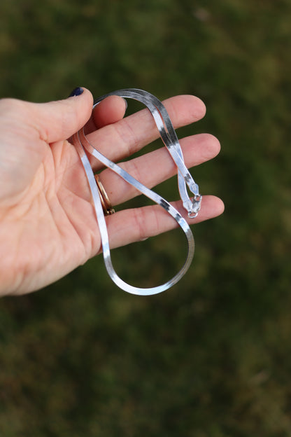 Herringbone Necklace 18''