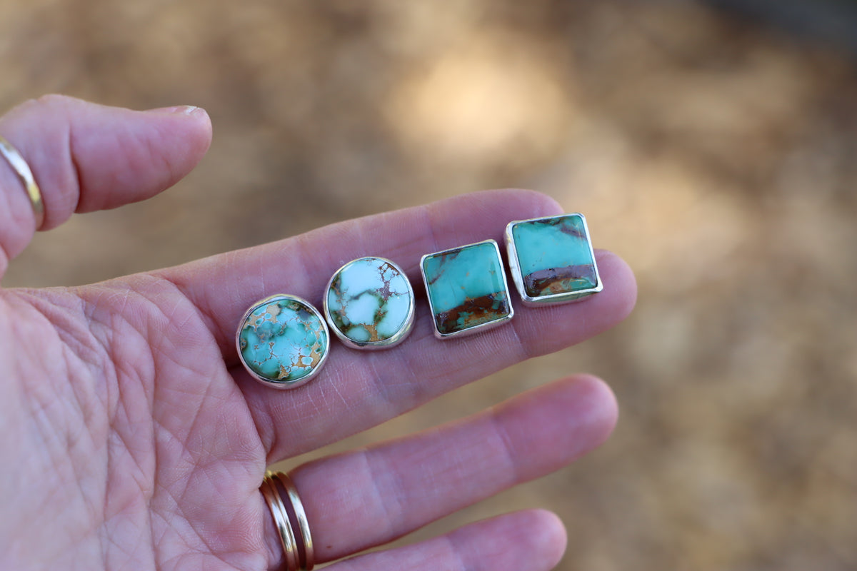 Stud Earrings (Sonoran Gold)