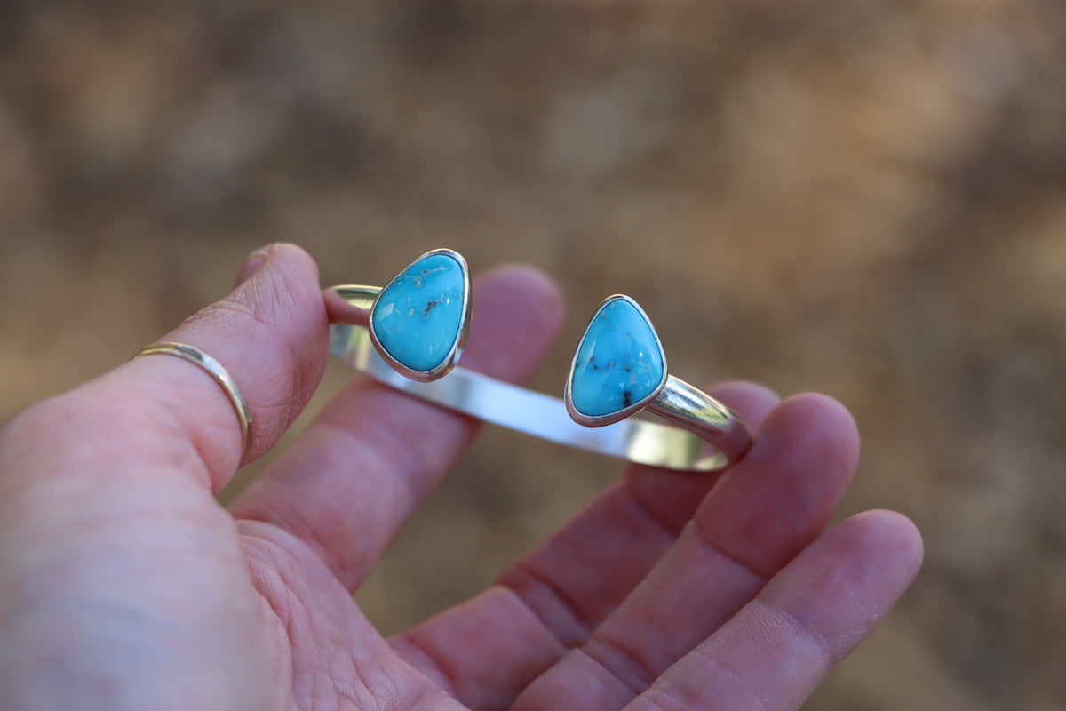 Turquoise Open Cuff (small)