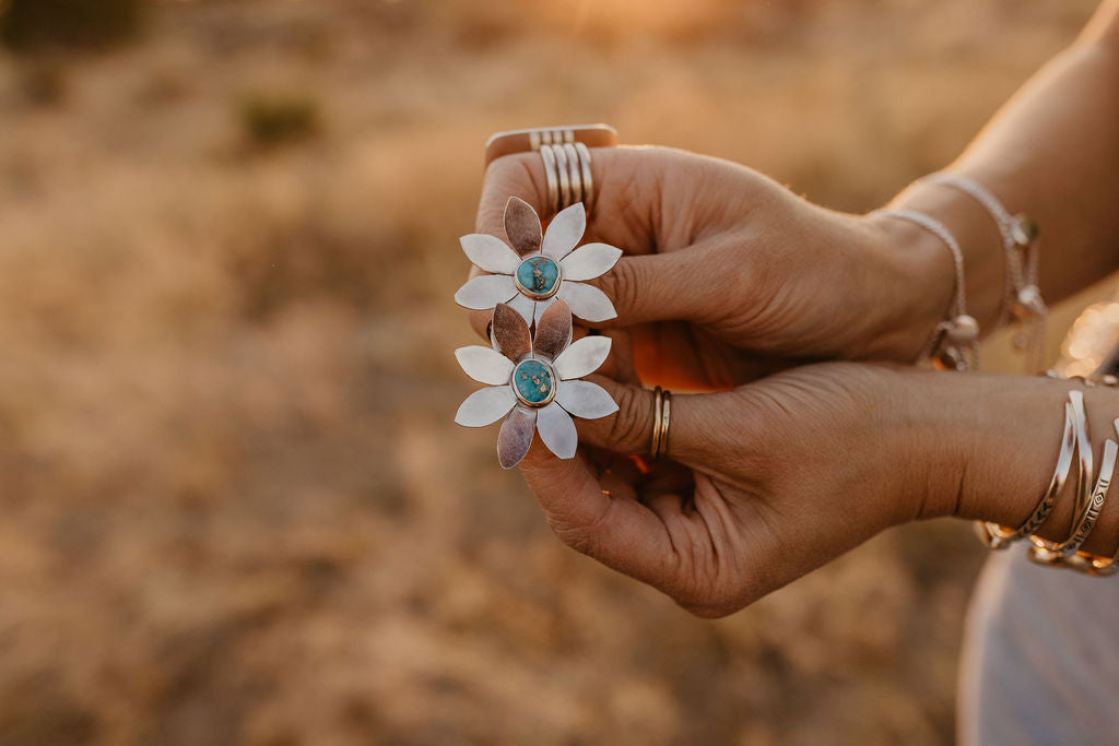 Daisy Stud Earrings (large)