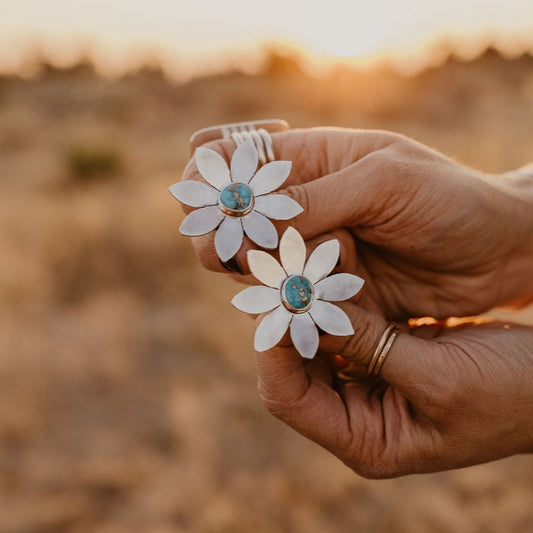 Daisy Stud Earrings (Large)