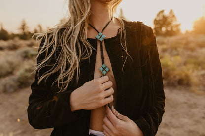 Moonlight Midnight Bolo Tie