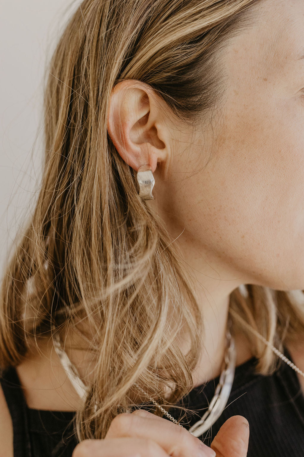 Sterling Silver Hoops