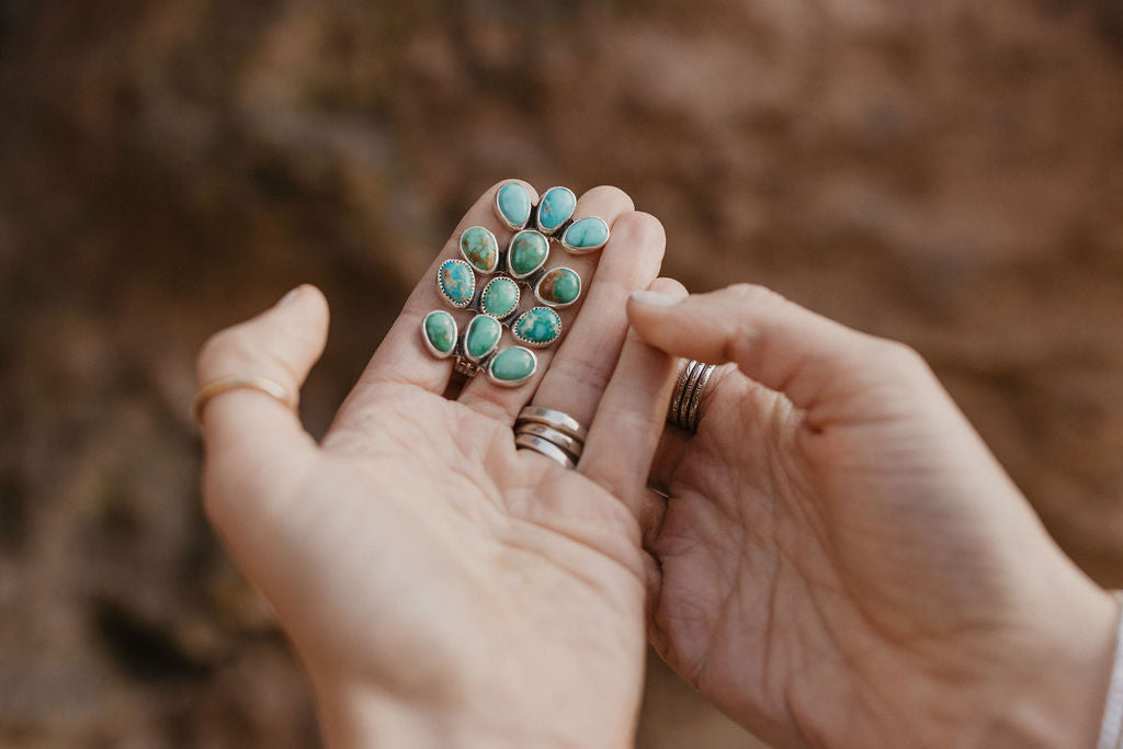 Turquoise Ear Cuff (Carico Lake)