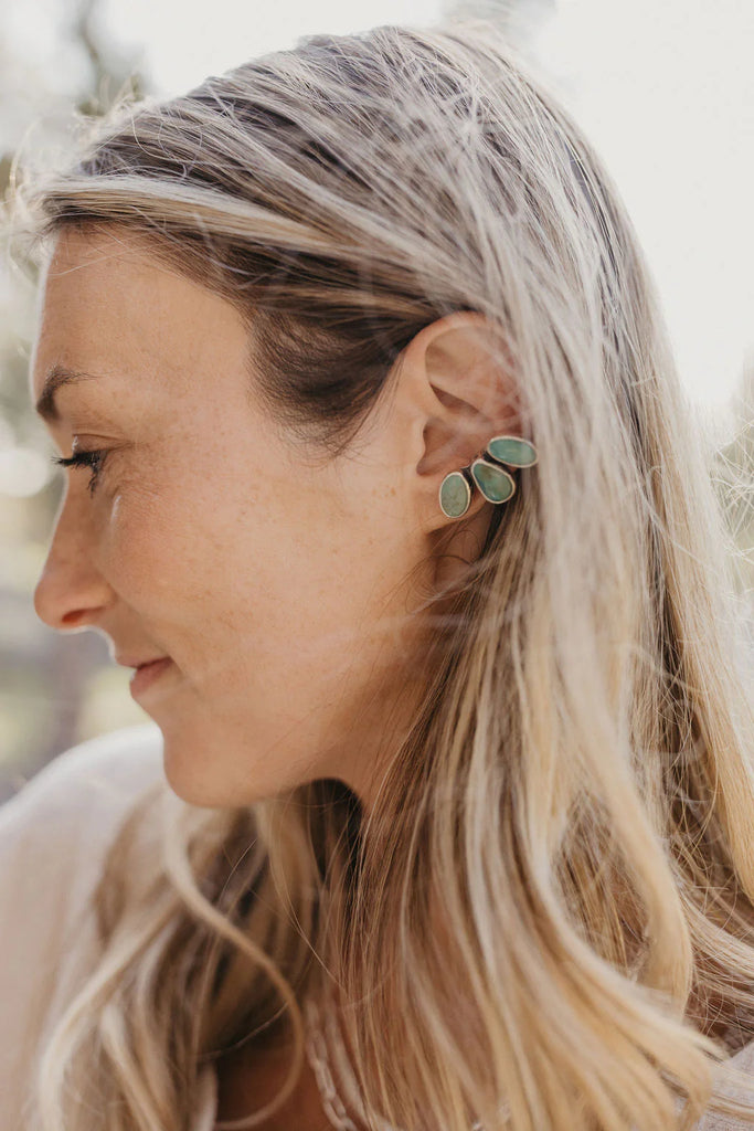 Turquoise Ear Cuff #3