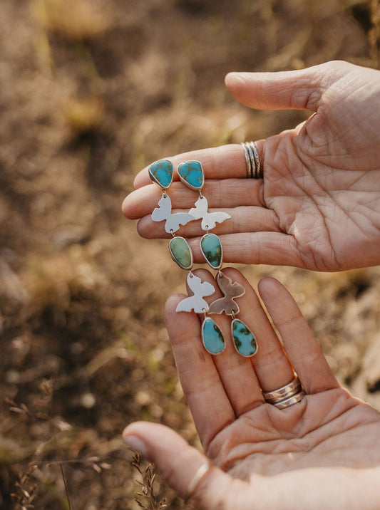 Butterfly Cascade Earring