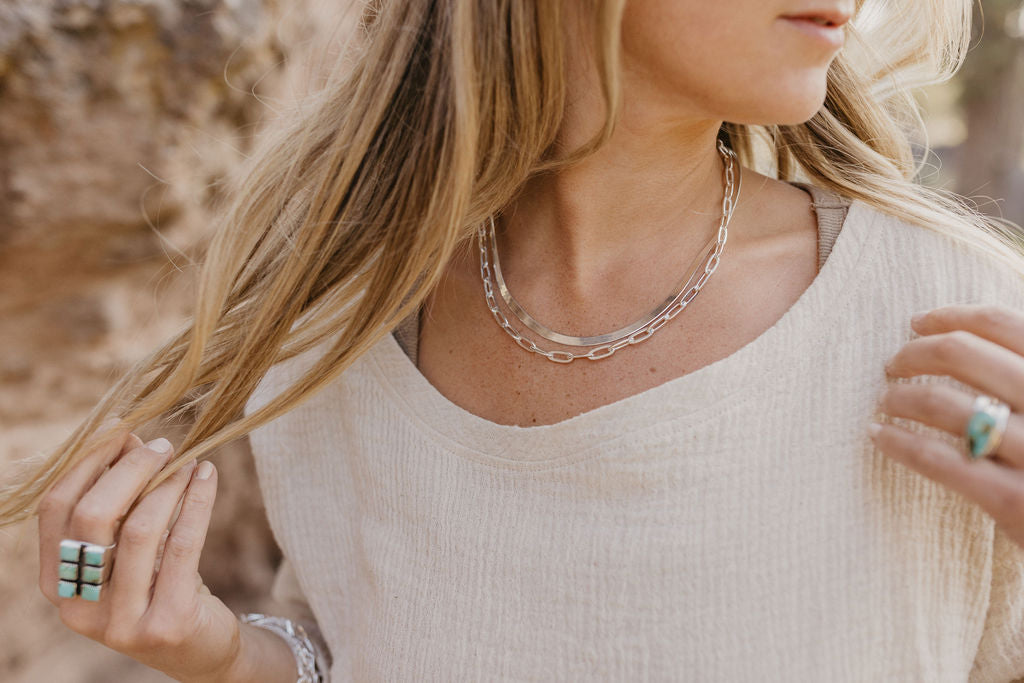 Cable Chain Necklace 18''