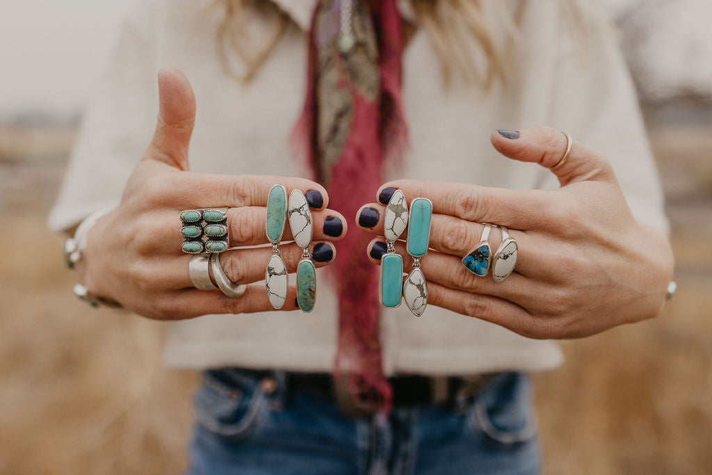 Ivory Creek + Kingman Stud Earrings #2