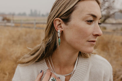 Ivory Creek + Kingman Stud Earrings #1