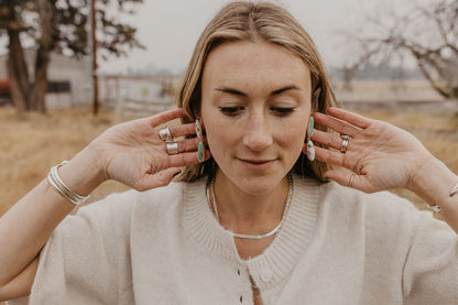 Ivory Creek + Kingman Stud Earrings #2