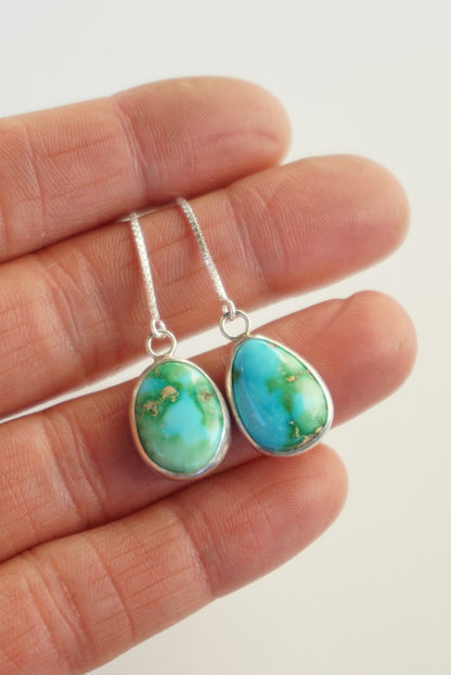 Turquoise Threader Earring (Turquoise Mountain)