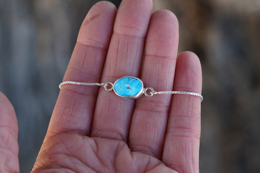 Box Chain Adjustable Bracelet (Royston)