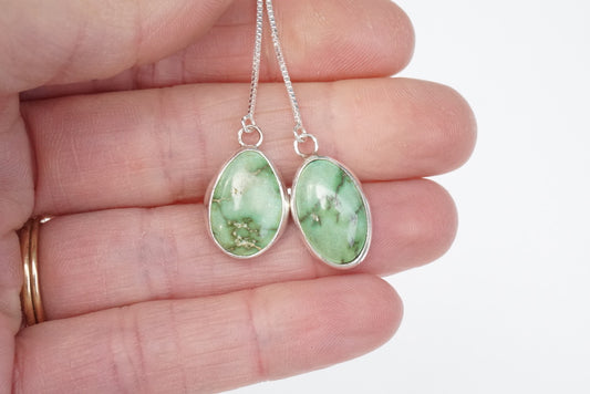 Turquoise Threader Earring (Verde Valley)