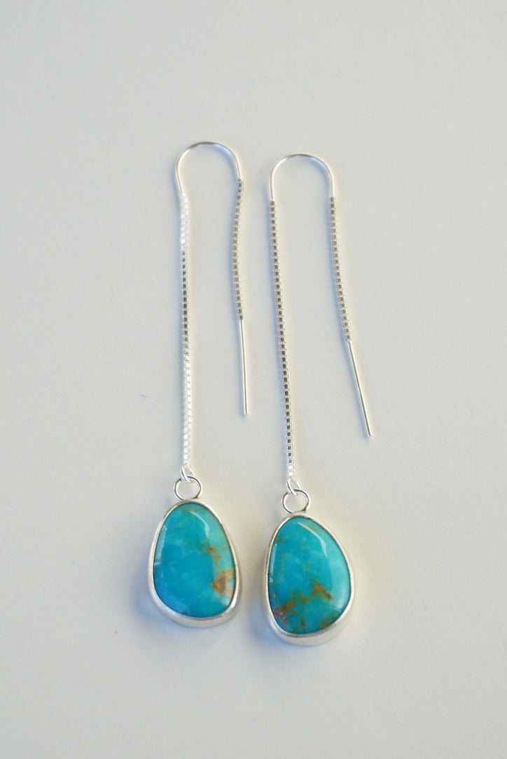 Turquoise Threader Earring (Royston)