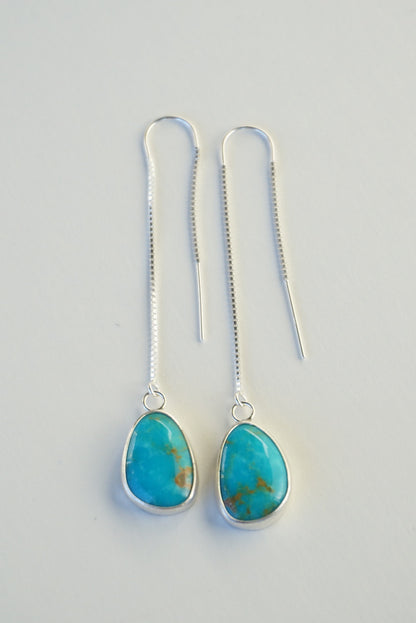 Turquoise Threader Earring (Royston)