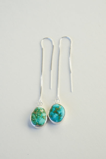 Turquoise Threader Earring (Turquoise Mountain)
