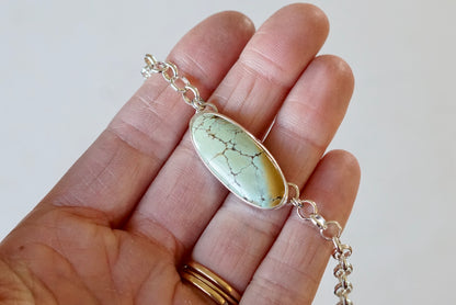 Turquoise Choker Necklace (Yungai)