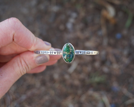 Stamped Cuff (Sonoran Gold)