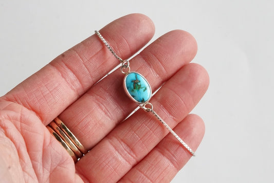 Box Chain Adjustable Bracelet (Sonoran Gold)