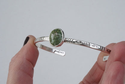 Sterling Silver Cuff (Sonoran Gold)