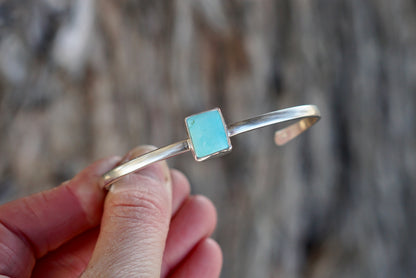 Stamped Cuff Bracelet (Sonoran Gold)