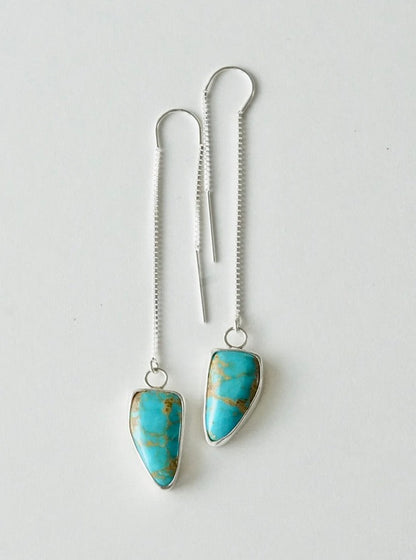 Turquoise Threader Earring (Royston)