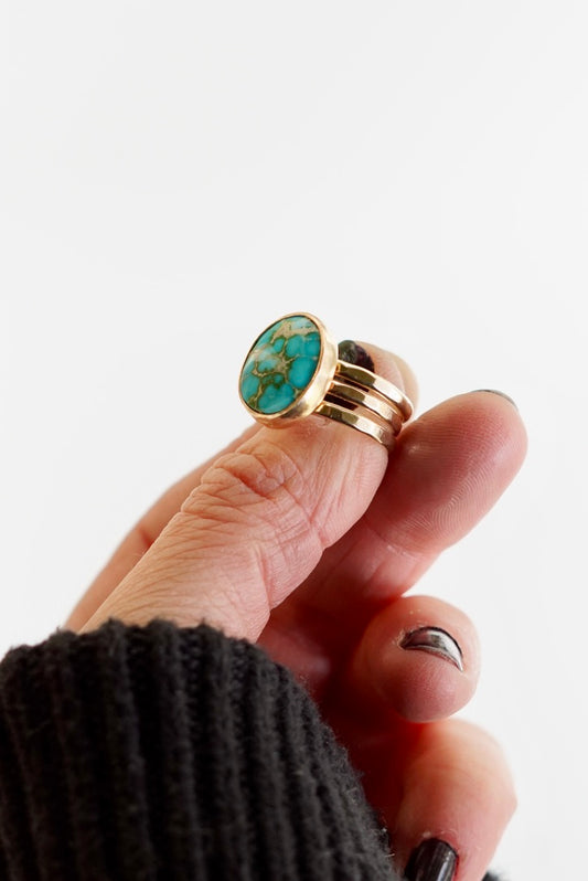 Gold Filled Stacker Ring (Size 6.5)