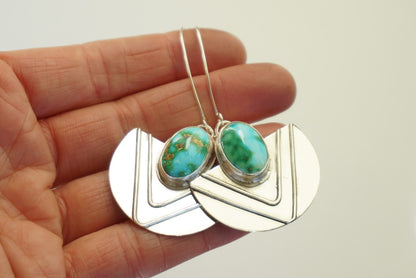 Chevron Danglers (Sonoran Gold)