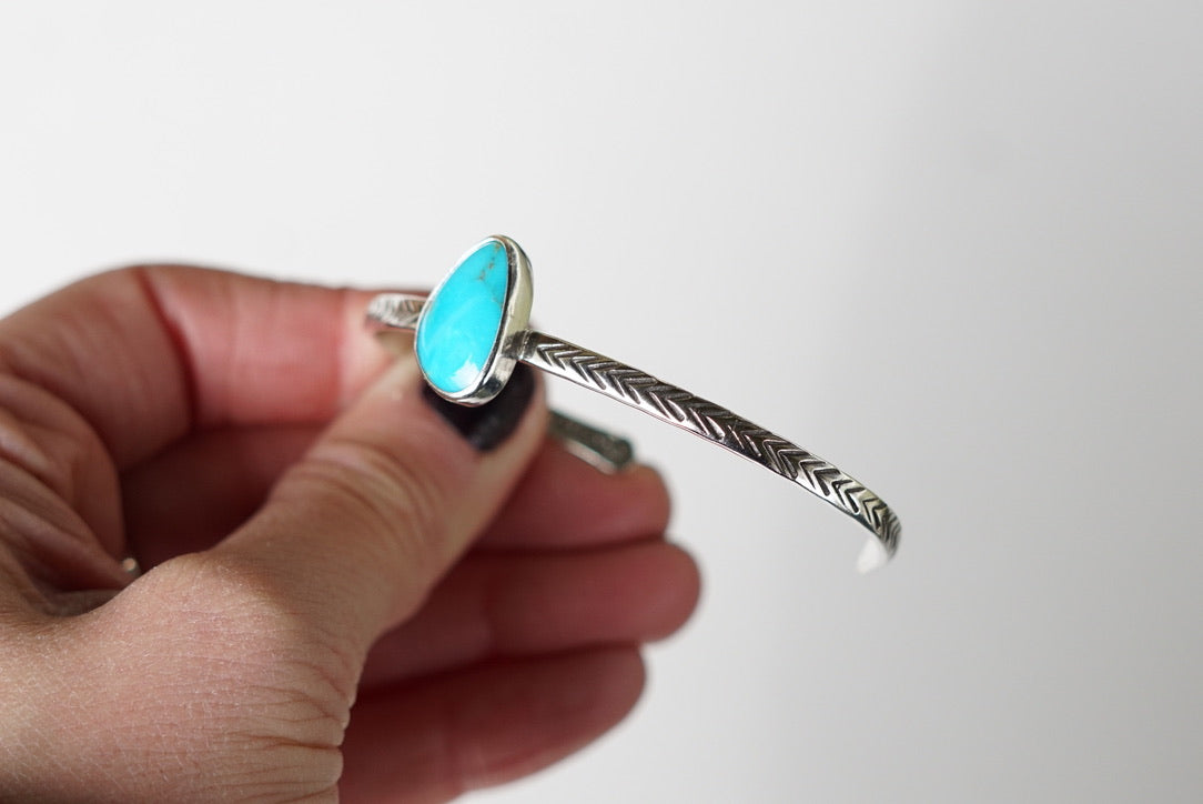 Stamped Cuff Bracelet (Royston)