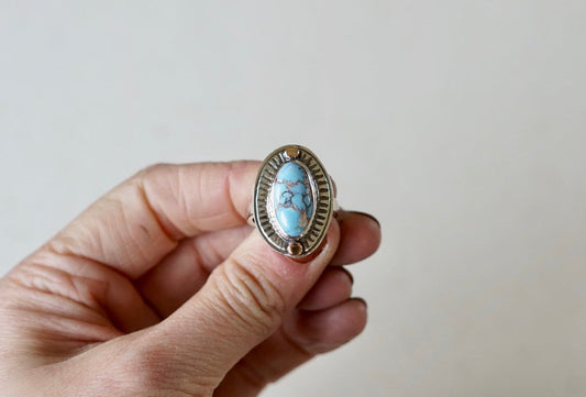 Small Sundial Ring (size 7)