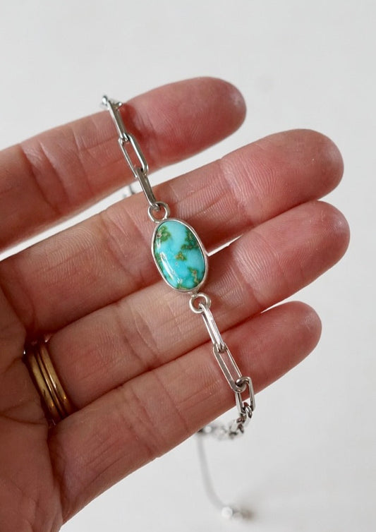 Cable Chain Adjustable Bracelet (Sonoran Gold)