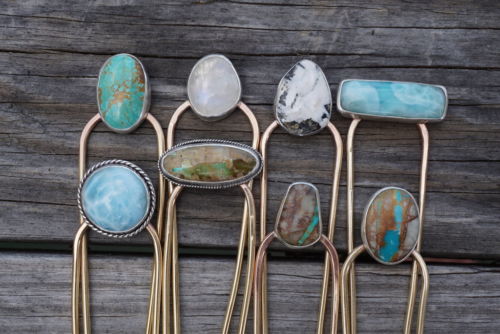 Hair Fork (Moonstone)