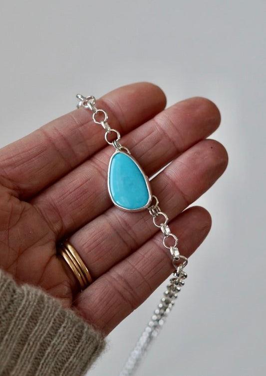 Turquoise Choker Necklace (Royston)