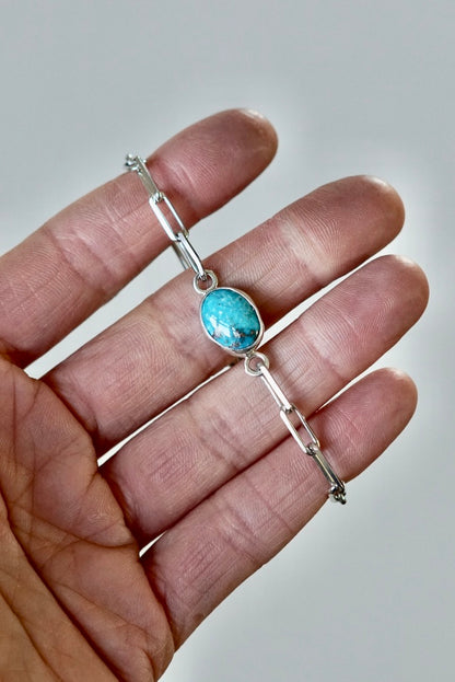 Cable Chain Adjustable Bracelet (Kingman)