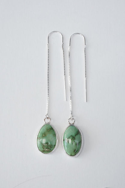 Turquoise Threader Earring (Verde Valley)