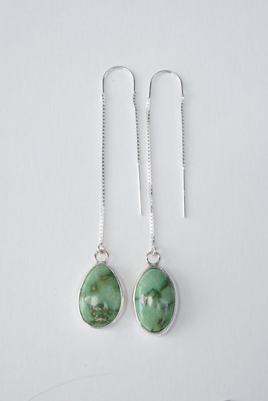 Turquoise Threader Earring (Verde Valley)
