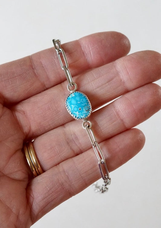 Cable Chain Adjustable Bracelet (Kingman)