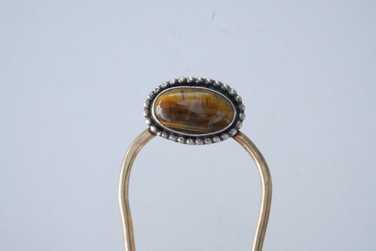 Hair Fork (Tigers Eye)
