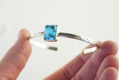 Stamped Cuff Bracelet (Kingman)