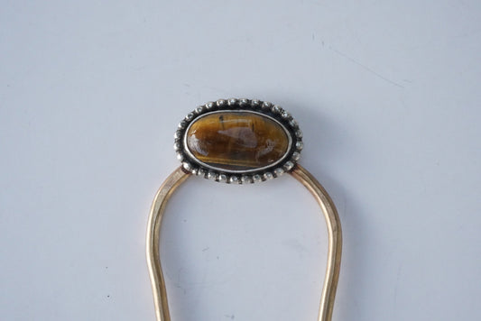 Hair Fork (Tigers Eye)