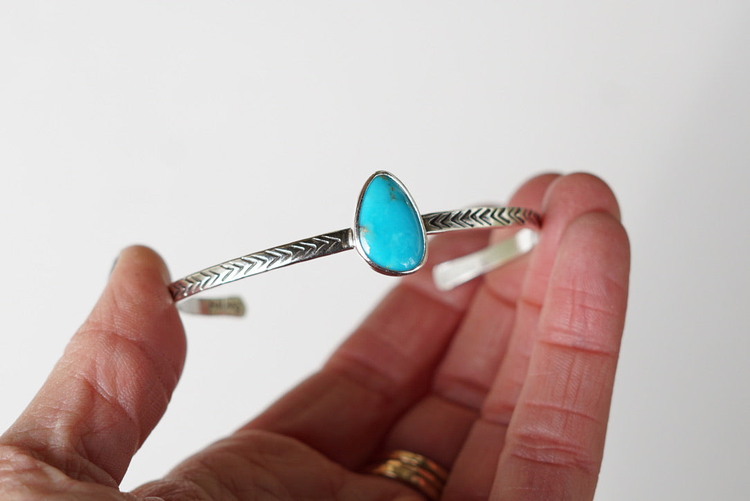 Stamped Cuff Bracelet (Royston)