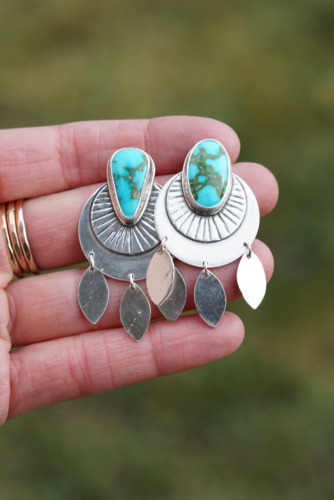 Wanderer Stud Earrings (Turquoise Mountain)