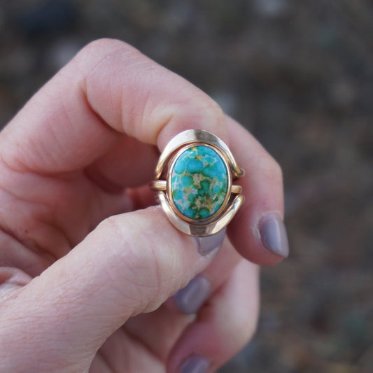 14 Gold Fill Stacker Ring (Sonoran Gold)
