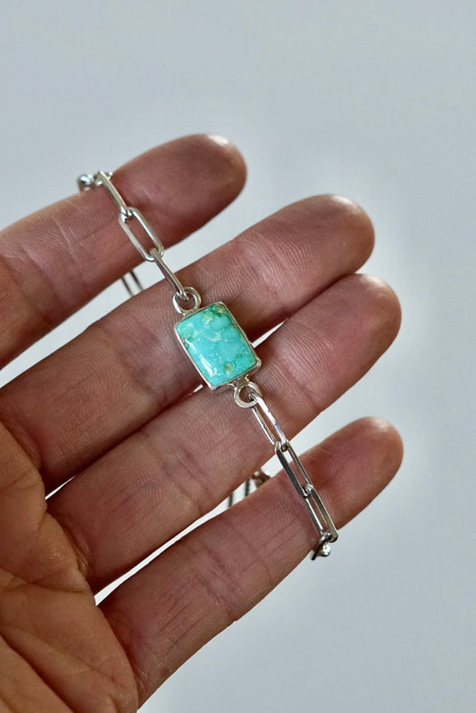 Cable Chain Adjustable Bracelet (Kingman)