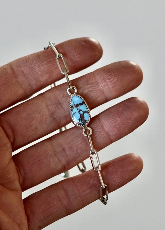 Cable Chain Adjustable Bracelet (Golden Hill)