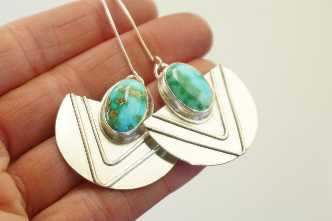 Chevron Danglers (Sonoran Gold)