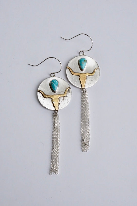 Longhorn Earrings #2
