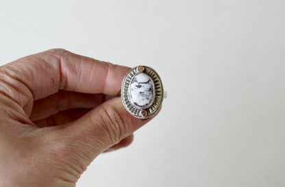 Small Sundial Ring (size 7.5)