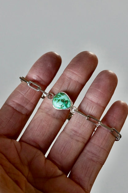 Cable Chain Adjustable Bracelet (Verde Valley)